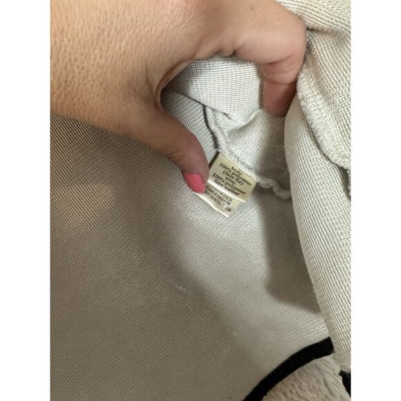 Dylan Clothing Los Angeles Womens Jacket Soft Faux Fur Snap Large Cream‎ Glam - Picture 10 of 12